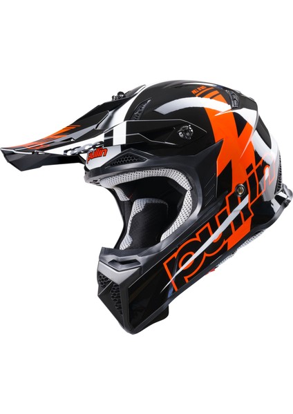 Master Race Trash Kask Yarış Siyah Turuncu fiyatları