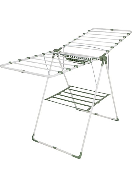 Yeşil Renkli, Dayanıklı ve Geniş Borulu Çamaşır Kurutma Askısı, Pratik Kullanım Sağlar fiyatları