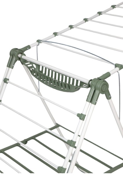 Yeşil Renkli, Dayanıklı ve Geniş Borulu Çamaşır Kurutma Askısı, Pratik Kullanım Sağlar modelleri