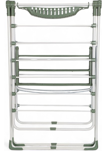 Yeşil Renkli, Dayanıklı ve Geniş Borulu Çamaşır Kurutma Askısı, Pratik Kullanım Sağlar fırsatları