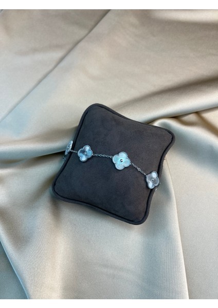 Silver Yonca Bileklik