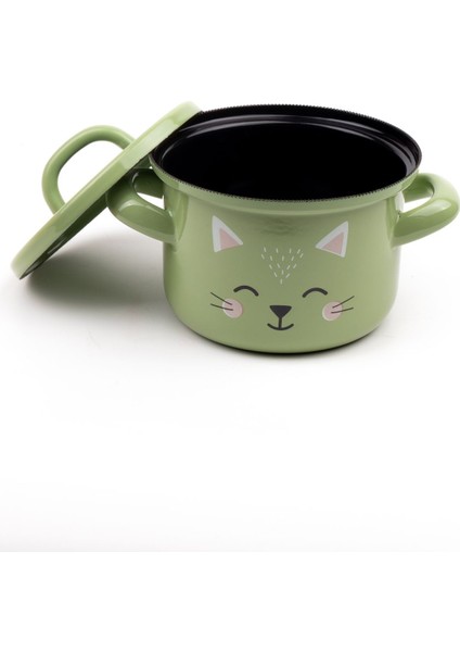 Yeşil Mini Bebek Tenceresi 12CM 850ML, Sağlıklı ve Şık Mutfak Gereci fiyatları