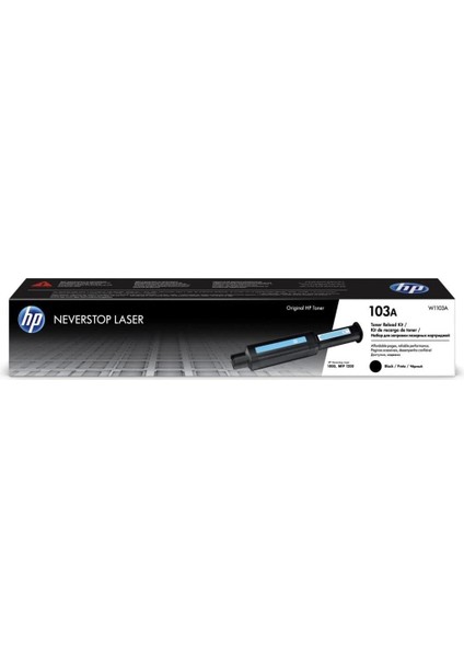 103A Neverstop Laser Toner Dolum Seti 2.500 Sayfa (W1103A), Siyah