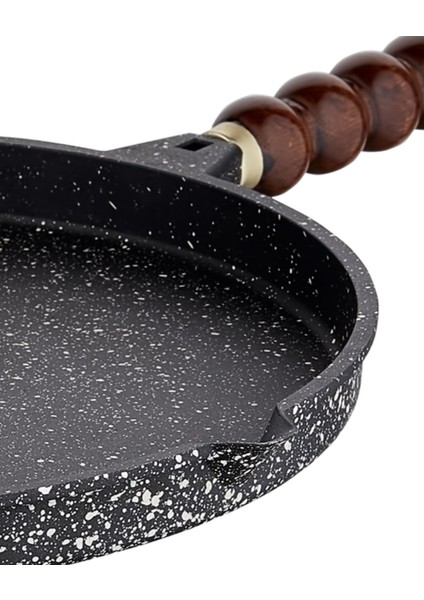 36 cm Döküm Granit Gözleme ve Balık Tavası, Siyah, Şık ve Dayanıklı Mutfak Gereçleri modelleri
