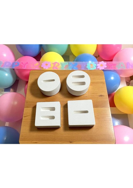 Beyaz 4'lü Yüzük Tutucu Organizer, Nişan ve Söz Dekorasyonu Için Ideal Seçim fiyatları