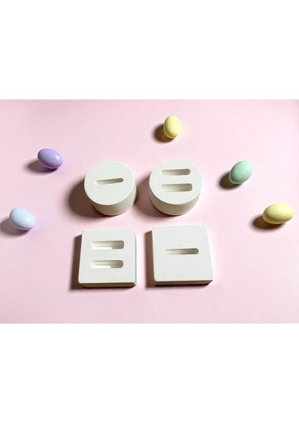 Beyaz 4'lü Yüzük Tutucu Organizer, Nişan ve Söz Dekorasyonu Için Ideal Seçim modelleri