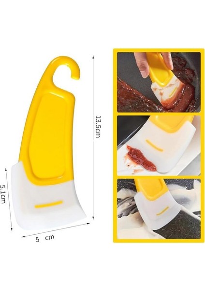 Çizmez Silikon Bulaşık Kazıyıcı Spatula Fırça Tava Tepsi Ocak Yağ Leke Temizleme Hamur Spatulası modelleri