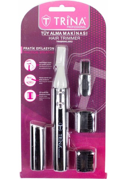 Kaş Alma Şekillendirme Tüy Kıl 0 Kesim Yüz Yanak Temizleme Tıraş Makinesi fırsatları
