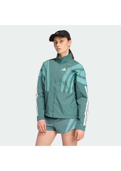 Kadın Yeşil ADIZERO A JKT W HZ3694