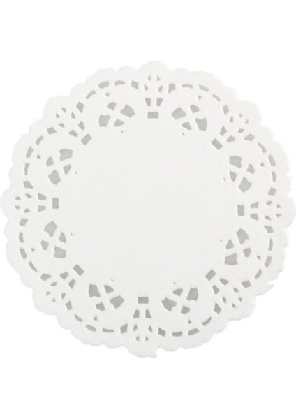 Beyaz Dantel Bardak Altlığı 200 Adet, 9 Cm, Şık ve Dekoratif Paketleme Seti fiyatları