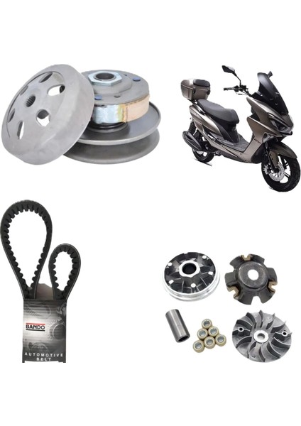 Newlight 125 Newlight Pro Ön Arka Varyatör Kayış Set