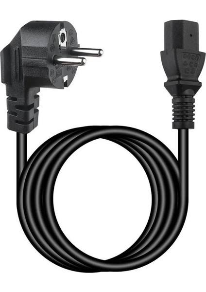 1.8 Metre 1.8mt Power Güç Kablosu C13 3pinli Monitör Bilgisayar Baskül Tarzı Cihazı Psu Elektrik 220 V Güç Kablosu fırsatları