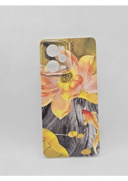 Poco X5 Pro 5g/hm Note 12 Pro 5g Özel Yağlı Boya Çiçek Tasarımlı Lüks Silikon Kılıf