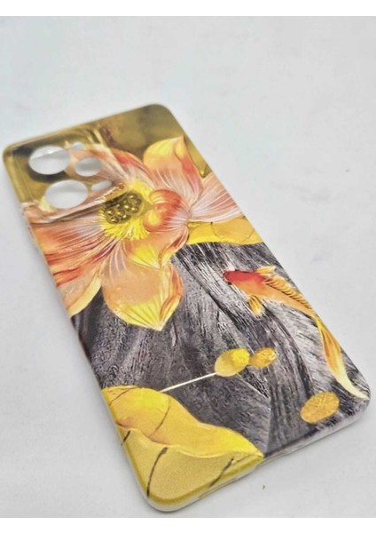 Poco X5 Pro 5g/hm Note 12 Pro 5g Özel Yağlı Boya Çiçek Tasarımlı Lüks Silikon Kılıf fiyatları