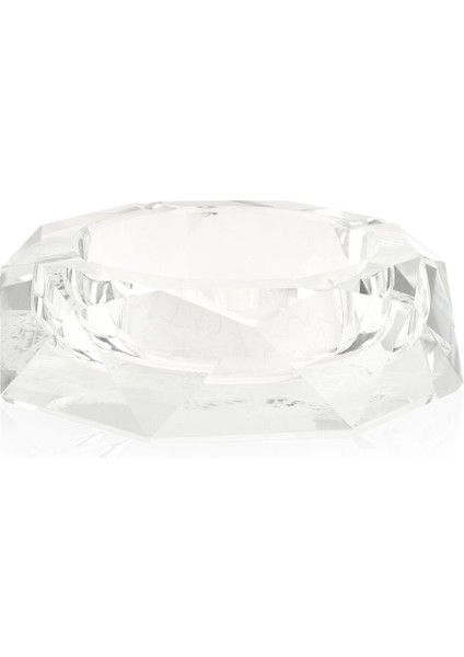 Şeffaf Kristal Yuvarlak Küllük, 10 Cm, Şık ve Zarif Tasarım fiyatları