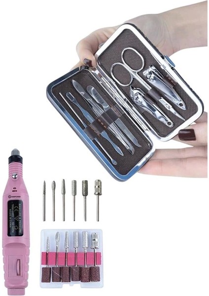 Manikür Pedikür Seti El ve Ayak Bakımı Nasır Temizleme Protez Tırnak Çıkarma modelleri