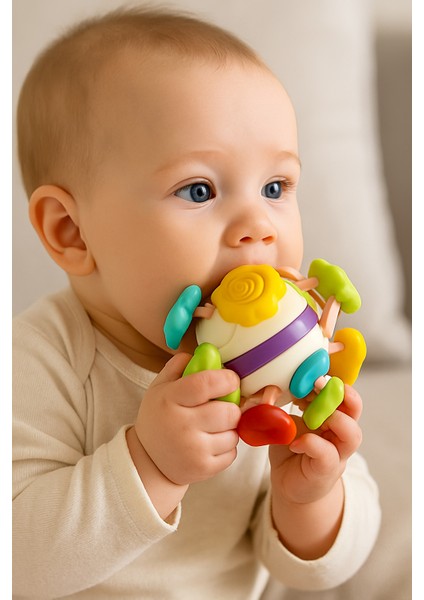 6in1 Diş Kaşıyıcılı Bebek Topu fiyatları