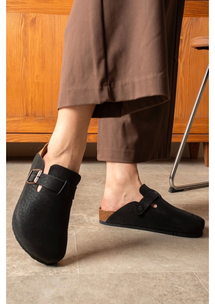 Doston Siyah Terlik – Ortopedik Rahat Taban, Şehir Stili fiyatları