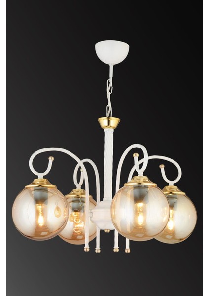 4'lü Bal Glop Camlı Aşağı Bakan Lüks Avize, Şık ve Zarif Aydınlatma Seçeneği fiyatları