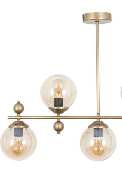 Modern 5'li Eskitme Avize, Bal Camlı, Mutfak ve Salon Dekoru fiyatları