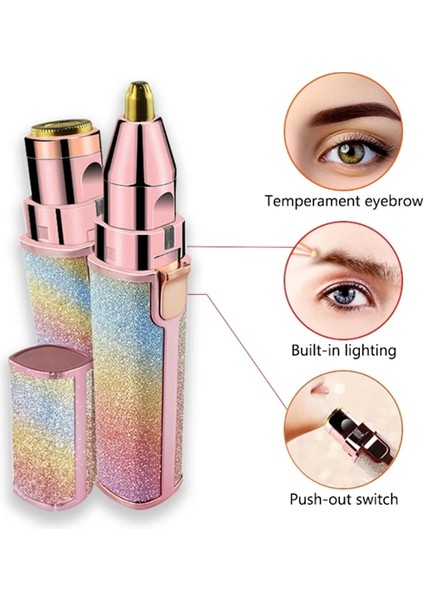 Kaş ve Yüz Epilation Aleti – Kolay Kullanımlı, Portatif Shaver USB Şarjlı fırsatları