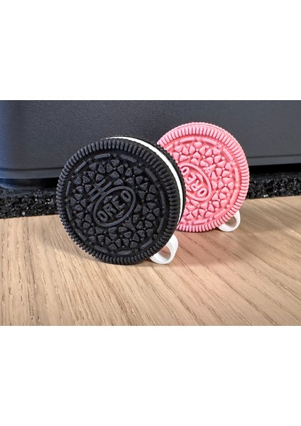 Oreo Airtag Holder Keychain