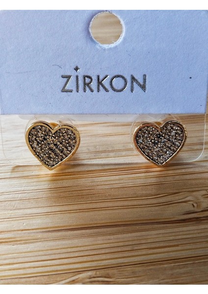 Gold Renk Lüks Gösterişli Figürlü Küpe