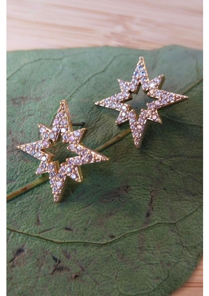 Gold Renk Lüks Gösterişli Figürlü Küpe fiyatları