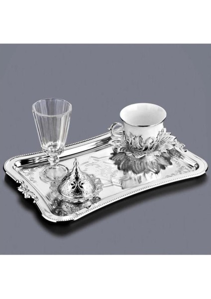 Şık Gümüş Renk Damat Sunum Seti, Zarif ve Modern Tasarım, Hediye Seçeneği fiyatları