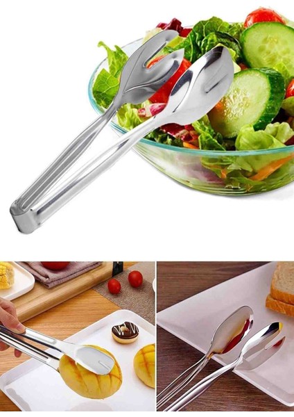 Paslanmaz Çelik Lüks Salata Maşası modelleri