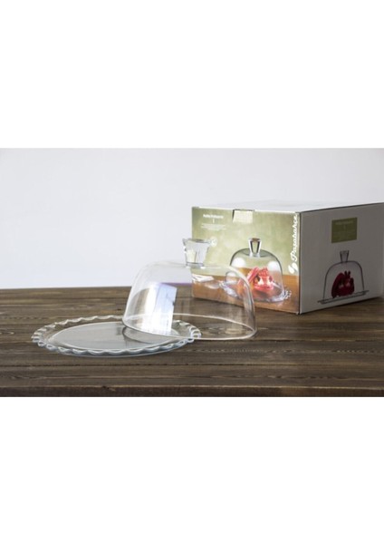 Turuncu Pastalık Fanusu, Kek Saklama Kabı, Estetik ve Pratik Kullanım fiyatları