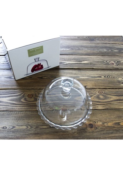 Turuncu Pastalık Fanusu, Kek Saklama Kabı, Estetik ve Pratik Kullanım indirimleri