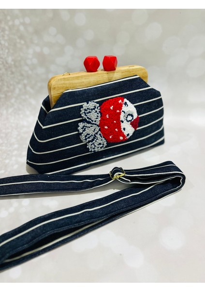 Balıklı Burslu Çanta modelleri