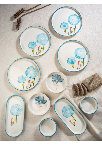 Her Mevsim Yaz 10 Parça Kahvaltı Seti, 4 Kişilik, Şık ve Kullanışlı Ürünler