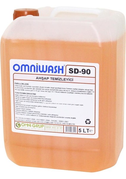 Sd-90 Ahşap Yüzey Temizeyici 5 Litre 4 Adet fiyatları