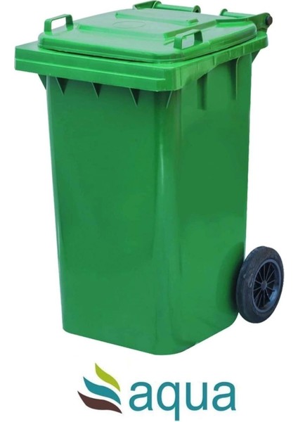 Yeşil 120 Lt Çöp Konteyneri, Dayanıklı ve Pratik Kullanım Sağlar. fiyatları