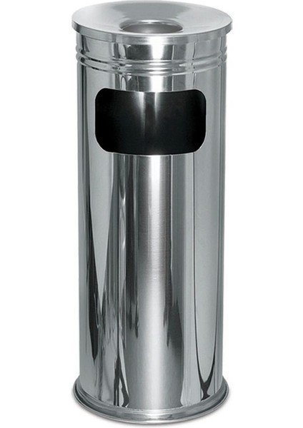 Paslanmaz Çelik Ayaklı Kolon Küllük Dış Mekan Sigaralık No:2