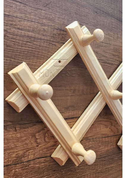 Doğal Ahşap Dekoratif Duvar Askısı, Şık ve Fonksiyonel Elbise Askılığı modelleri