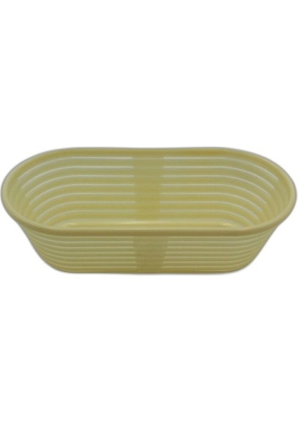 Yeşil Oval Hamur Mayalama Sepeti 30X13,5X8,5, Hafif ve Dayanıklı