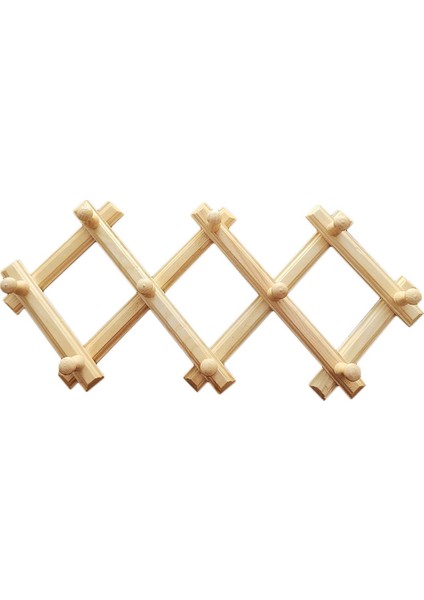 Doğal Ahşap Dekoratif Duvar Askısı, Şık ve Fonksiyonel Elbise Askılığı fırsatları