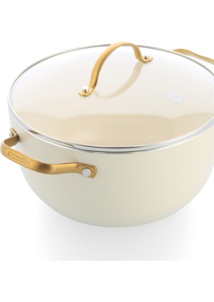 Padova Cream 10 Parça Tencere Seti – Elmas Takviyeli Thermolon™ Yüzey, Indüksiyon Uyumlu, 220°C Fırın Dayanımı modelleri