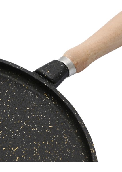 36 cm Döküm Gözleme Tavası, Çıkarılabilir Sap ile Fırında Güzel Lezzetler