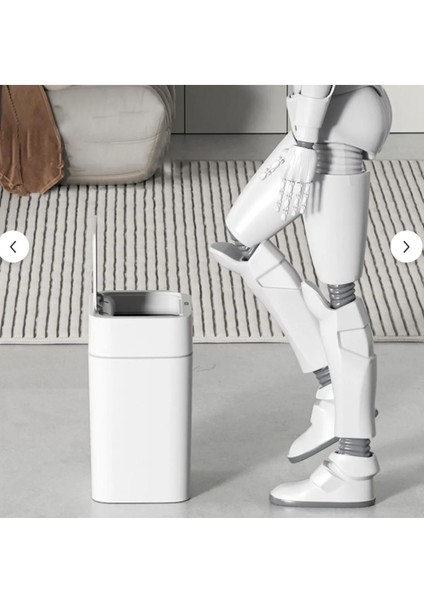 18L Otomatik Sensörlü, Kendiliğinden Açılan ve Kapanan Çöp Kutusu, Şık ve Kullanışlı fiyatları