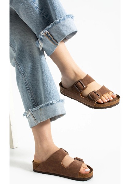 Fuga Comfort Taba Unisex Tokalı Terlik – Ortopedik, Hafif, Kaymaz Taban fiyatları