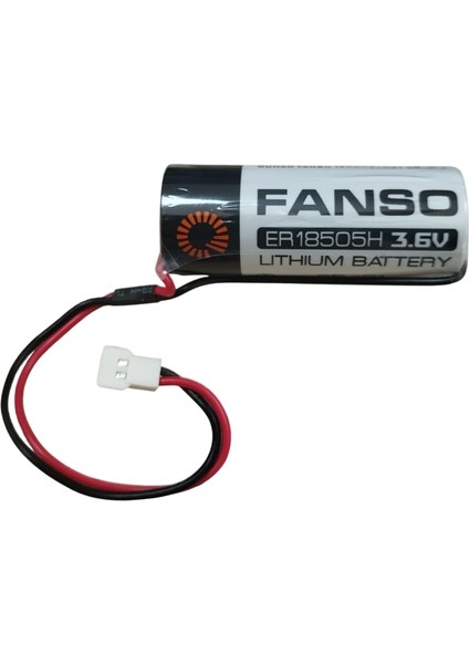 Büro Ev Ofis Hobi Atölyesi Için ER18505H Kablo Konnektörlü 51005-2P) 3.6V Lithium Pil (Li-Socl2)