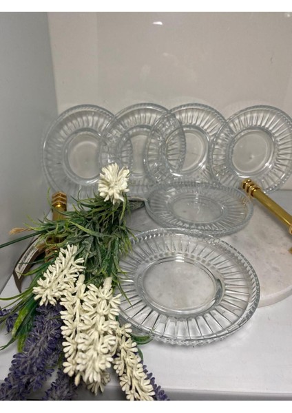 54771 Elysıa Çay Tabakası 6'lı Set, Şık ve Kullanışlı Ev Dekoru