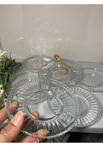 54771 Elysıa Çay Tabakası 6'lı Set, Şık ve Kullanışlı Ev Dekoru fiyatları