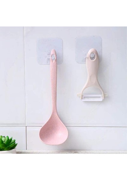 Turuncu Kendinden Yapışkanlı Kablo ve Priz Askısı, Organizer, Traş Bıçağı Askısı (10 Adet)