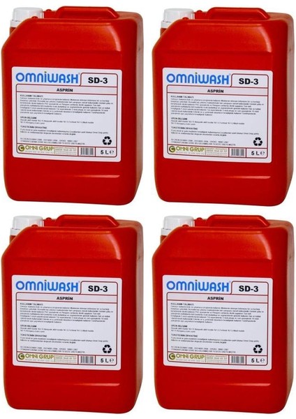 Sd-3 Asprin Genel Temizlik Ürünü 4 x 5000ML
