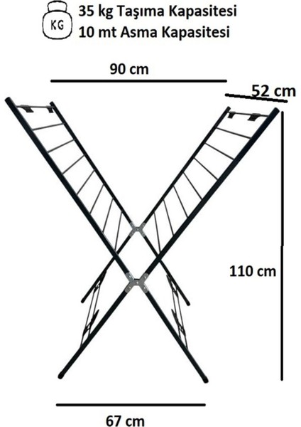 Gri Maxi Eco Çamaşır Kurutmalık, Pratik ve Şık Ev Gereçleri modelleri